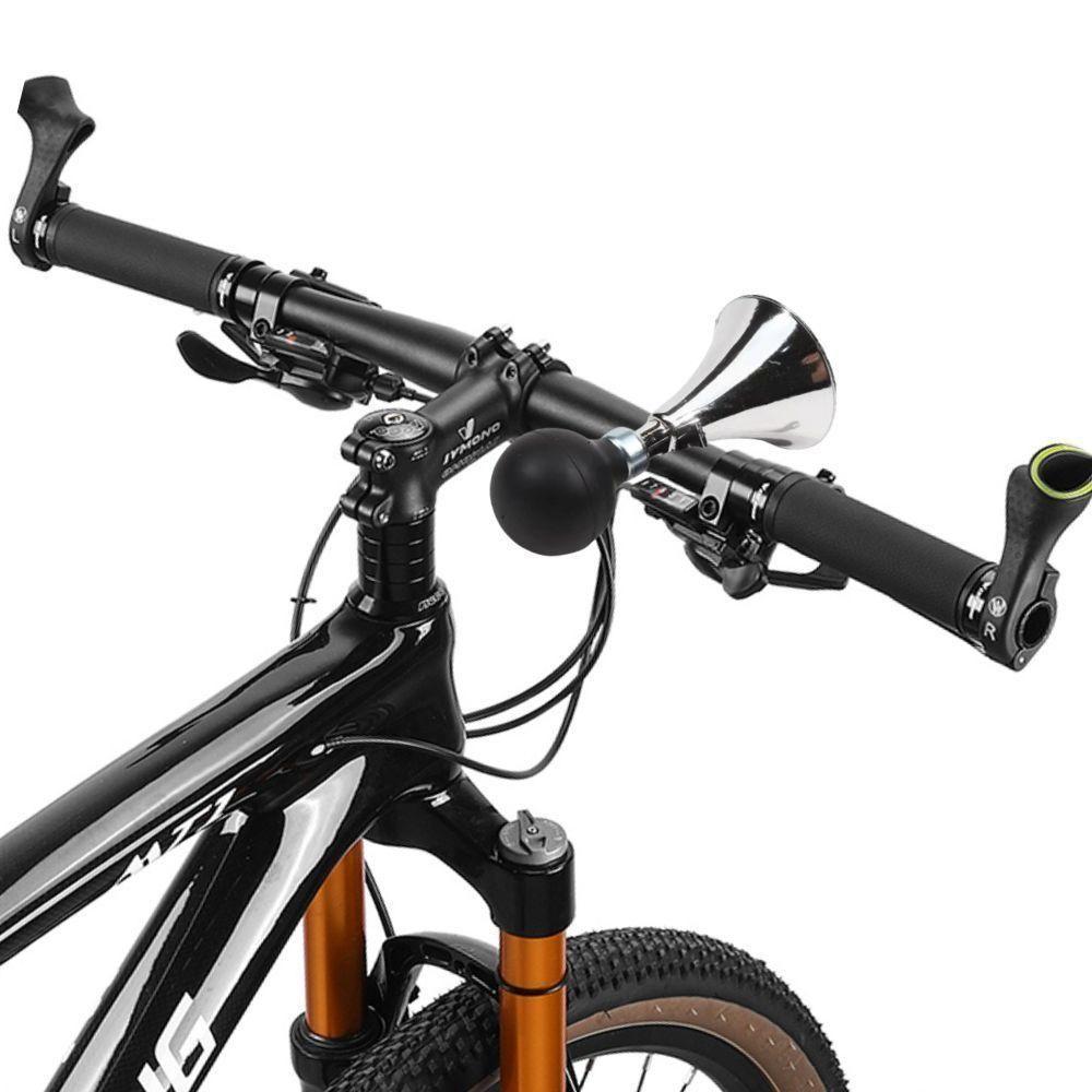 Buzina Bike Corneta Ar Manual Trombone Sorveteiro Campainha Adulto Infantil Patinete Bicicleta - 2