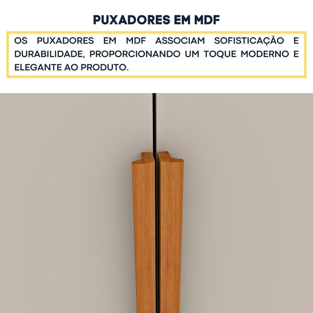 Roupeiro Joinville Com Espelho 6 Portas Tcil Cinamomo-off - 3