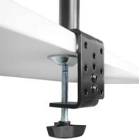 Suporte 4 Monitores Articulado Gamer Tv Braço Mesa Bancada Estúdio Podcast Completo Ajustável Universal Luxo - 7