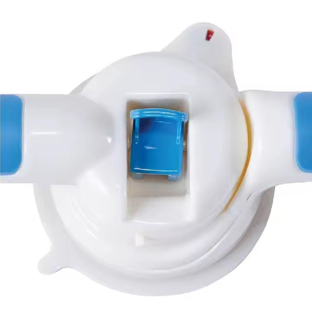 Barra Apoio Tripla Suporte Banheiro Deficiente 2 Em 1 Ventosas Resistente Alca Banho Idoso Ventosa Articulada Portatil V - 6