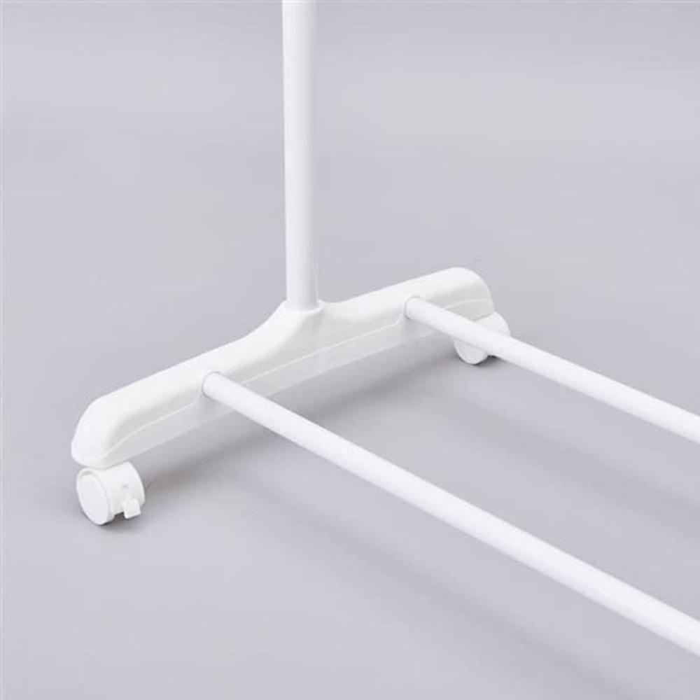 Organizador Guarda Roupa Arara Cabideiro Sapateira Rack Expositor Ganchos Multiuso 30kg Branco - 4