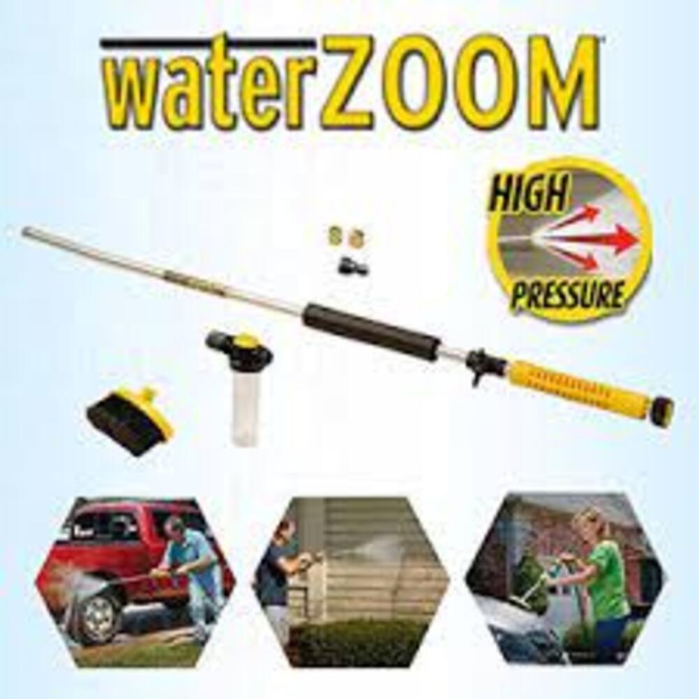 Lavadora De Alta Pressao Para Mangueira Esguicho Potente Dispenser De Sabao Pistola Lava Jato Escova Limpador Multiuso - 6