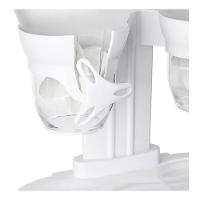 Dispenser De Cereais Duplo Em Acrilico Porta Mantimentos Alimentos E Graos De Mesa E Bancada Luxo - 4