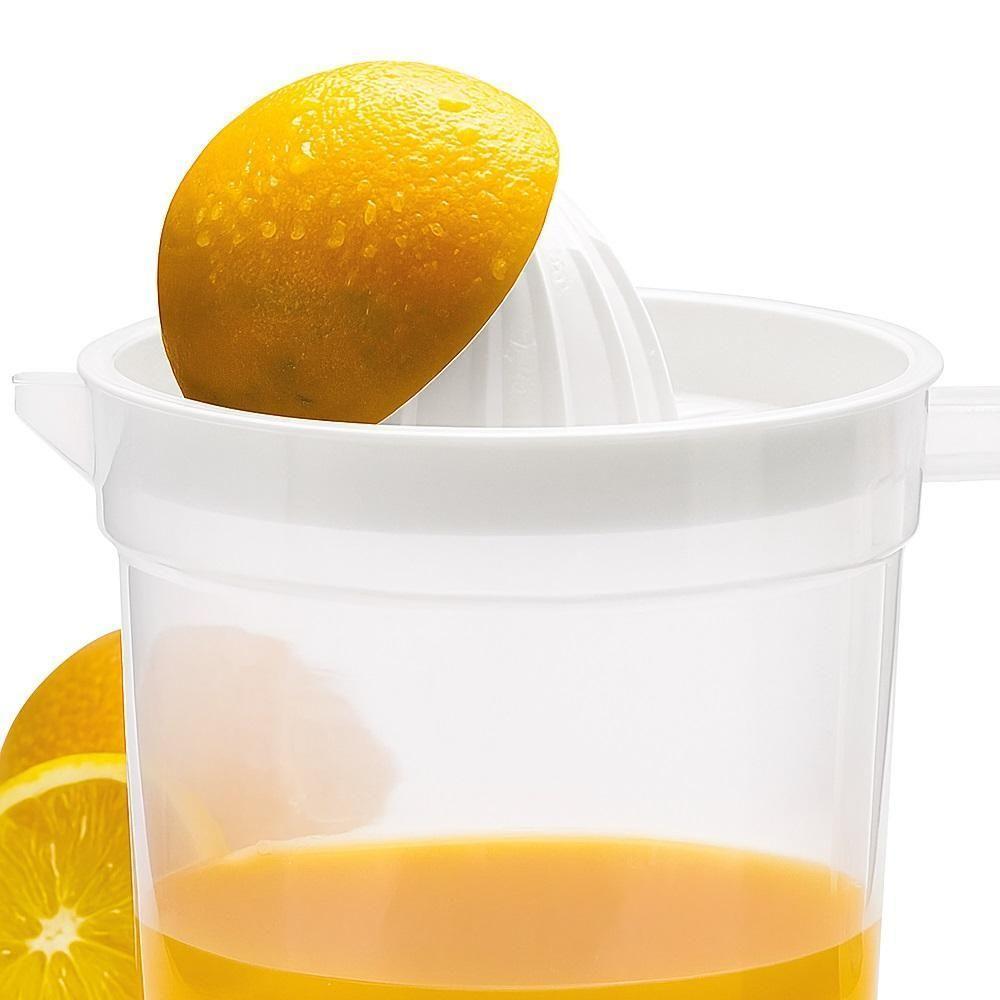 Espremedor Limao Laranja Manual Jarra Suco De Frutas Dosador Portatil 1,2l Alca Suqueira Agua Bebidas - 4