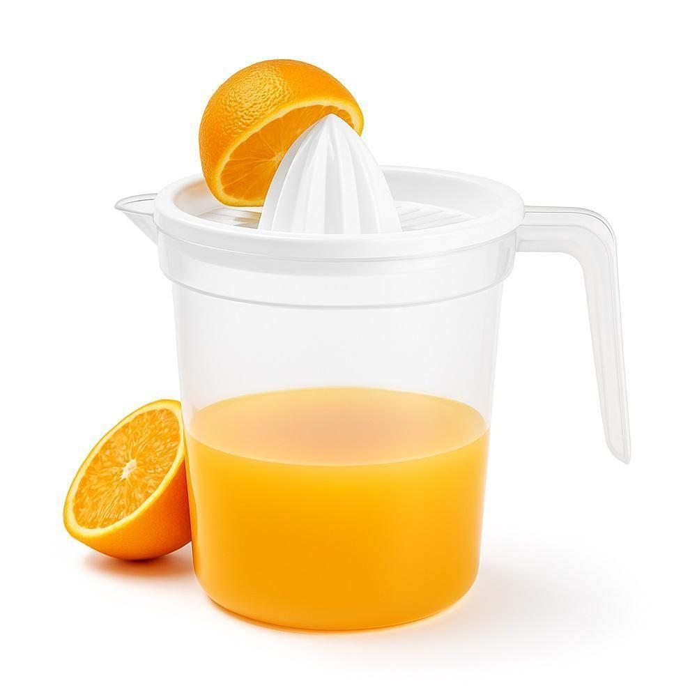 Espremedor Limao Laranja Manual Jarra Suco De Frutas Dosador Portatil 1,2l Alca Suqueira Agua Bebidas - 5