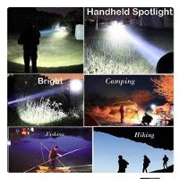 Lanterna Tatica Holofote 100w Alcance 2km Portatil Led Profissional Potente Albatroz 2000 Metros Caca Pesca Trilha Campi - 3