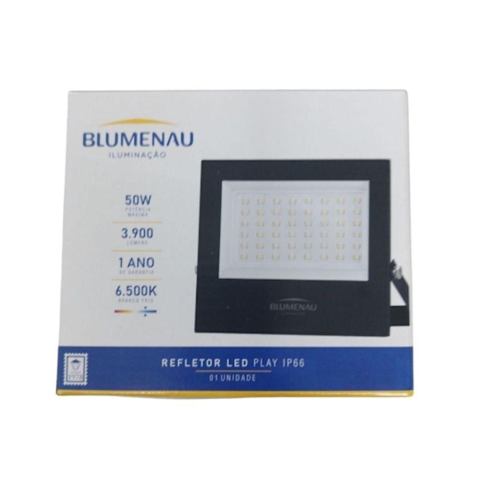 Refletor Led Blumenau 50w - 6500k Luz Branca - 5