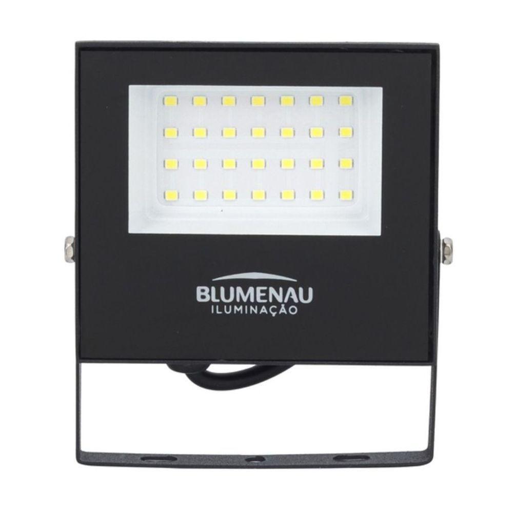 Refletor Led Blumenau 30w - 6500k Luz Branca - 2