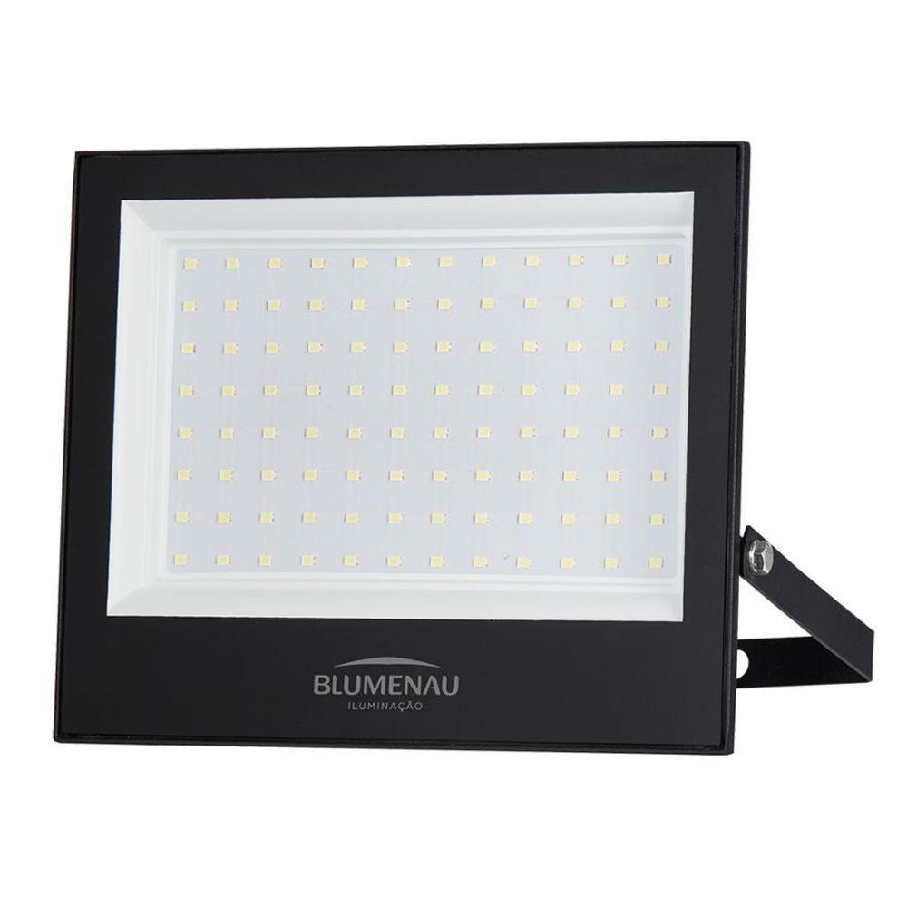 Refletor Led Blumenau 100w - 6500k Luz Branca - 1