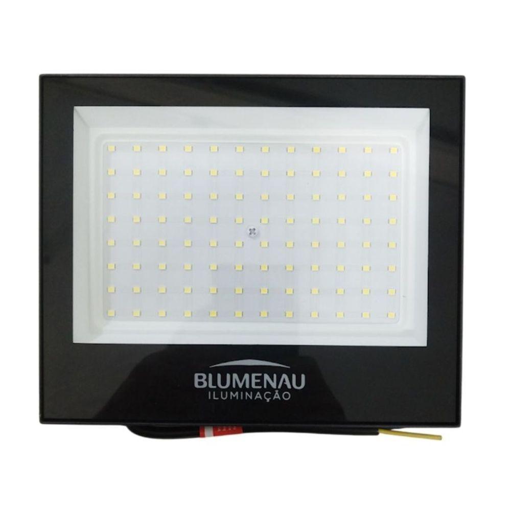 Refletor Led Blumenau 100w - 6500k Luz Branca - 2