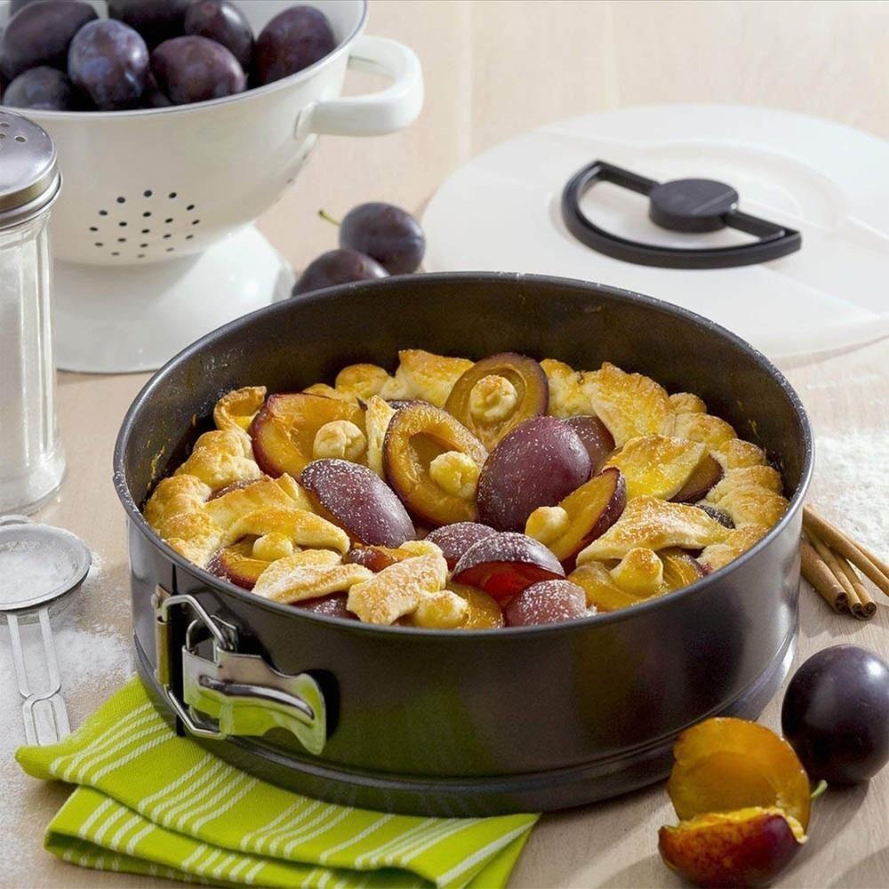 Forma Bolo Torta Assadeira Fundo Removível 26cm Antiaderente Confeiteira Boleira Cozinha Profissional - 2