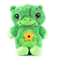 Urso De Pelucia Projetor Estrelas Ursinho Abajur Luminaria Musical Bebe Crianca Luz Noite Sono Verde - 5
