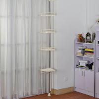 Estante Prateleira Organizador De Chao Canto De Parede Rack Ajustavel Cozinha Banheiro Lavanderia Telescopica Luxo