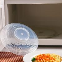 Tampa Microondas Bpa Free Protetora De Alimentos Plastico Anti Sujeira Respingo Prato Cozinha 26cm - 5