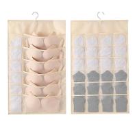 Cabide Organizador 36 Bolsos Porta Sutia Dupla Face Multi Divisorias Closet Joias Guarda Roupa Objetos Papelaria Multius - 1