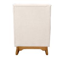 Cadeira Poltrona De Amamentação E Balanço áquila C/ Puff Boucle - Anjo De Casa - 4