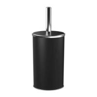 Escova Sanitaria Bold Preta Luxo Higienizacao Inox Black Limpeza Vaso Sanitario Privada Suporte Design Sofisticado Funci - 2