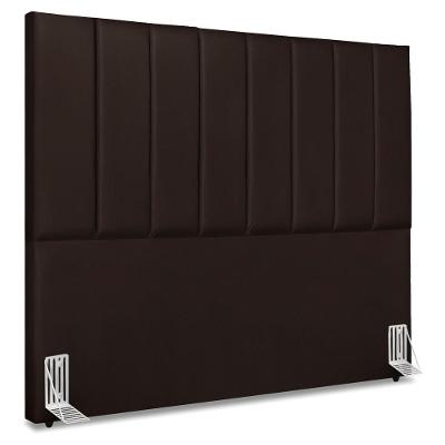 Cabeceira Casal 140 Cm Com Frame Dalia Corino Marrom Artte Marrom