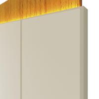 Painel Suspenso Magnifico 220 Para Tvs De Até 75 Polegadas Com Led Naturale Off White - Gelius - 5