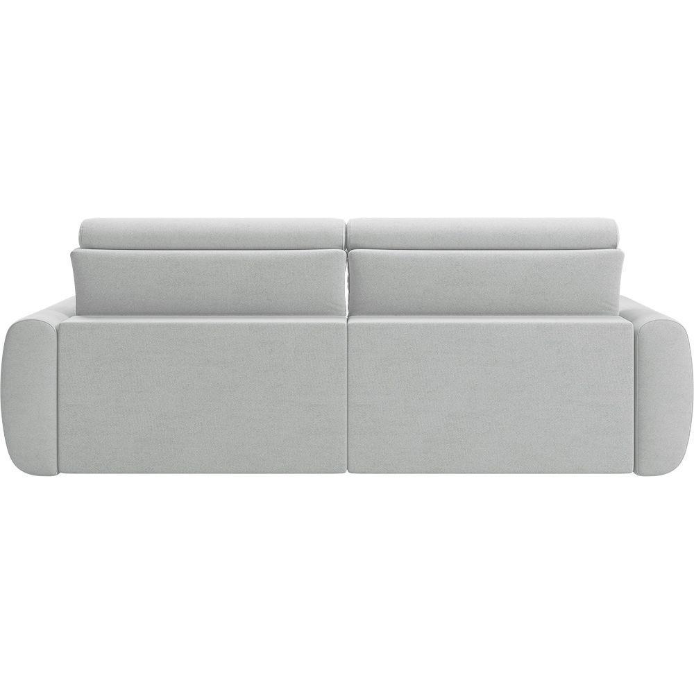 Sofá Retrátil E Reclinável Peony 2,40m Linho Cor Cinza Claro 2371 - 10