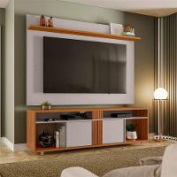 Rack Nt 1290 Com Painel Nt 1305 Off White Com Freijó - Notavel - 2