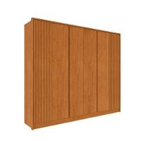 Roupeiro Barcelona Ripado 6 Portas Tcil Cinamomo - 2