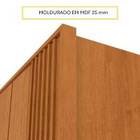 Roupeiro Barcelona Ripado 6 Portas Tcil Cinamomo