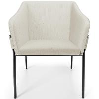 Kit 3 Cadeiras Para Sala De Jantar Estar Living Olívia L02 Linho Champagne - Lyam Decor - 3