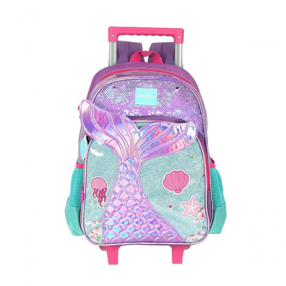 Mochila Com Rodas Up4you Roxo - Unico Roxo - 1