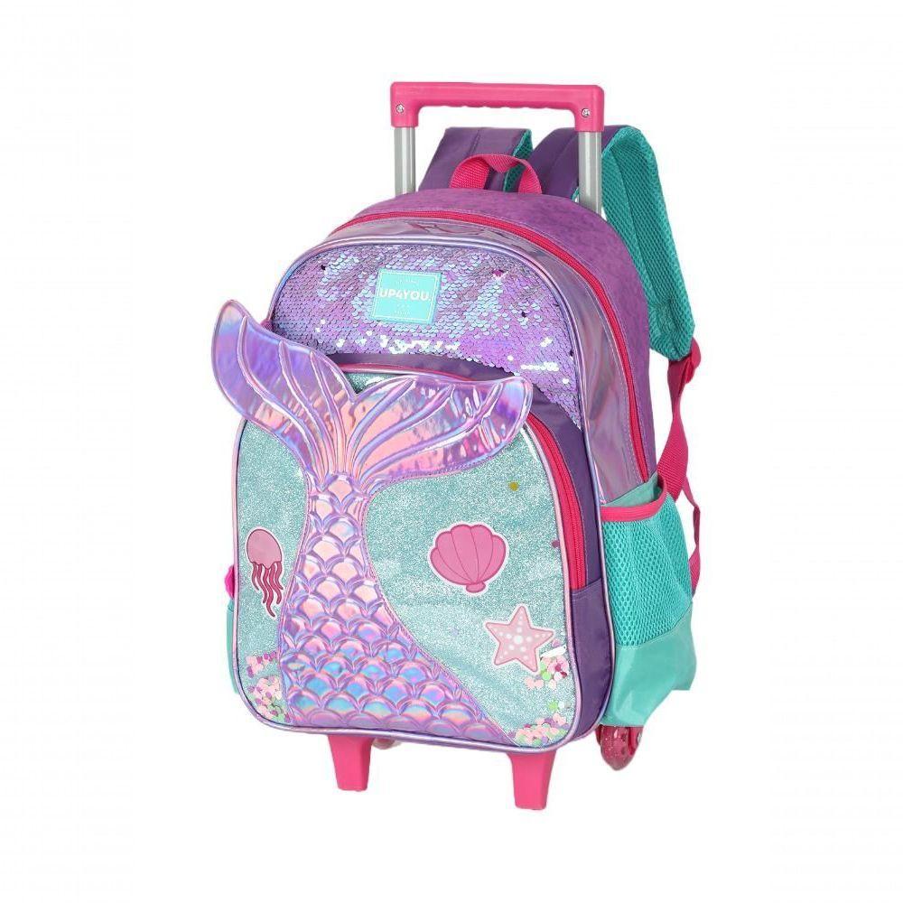 Mochila Com Rodas Up4you Roxo - Unico Roxo - 2