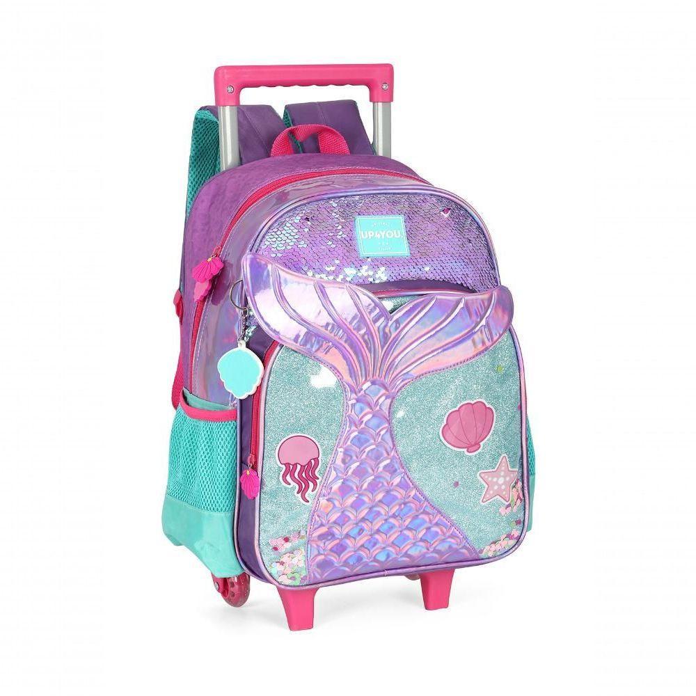 Mochila Com Rodas Up4you Roxo - Unico Roxo - 3