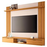 Painel Para Tv Suspenso Solus E Mesa De Centro Cadenza Cinamomo Off White - Hb Móveis - 2