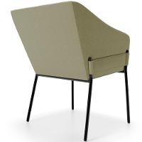 Kit 3 Cadeiras Para Sala De Jantar Estar Living Olívia L02 Bouclê Oliva - Lyam Decor - 7