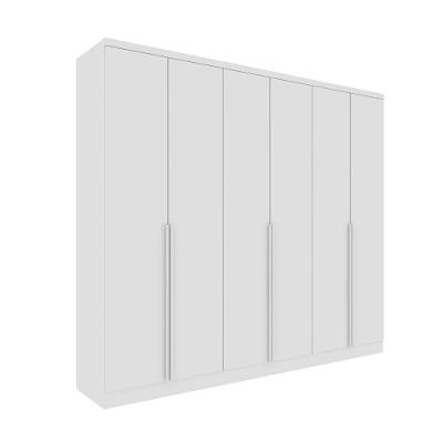 Roupeiro Cataguases 6 Portas Tcil Cor:neve