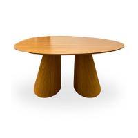 Mesa De Jantar Organica Polaris Em Freijo 110x100cm - 1