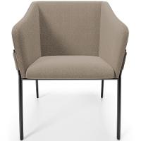 Kit 2 Cadeiras Para Sala De Jantar Estar Living Olívia L02 Bouclê Bege - Lyam Decor - 3