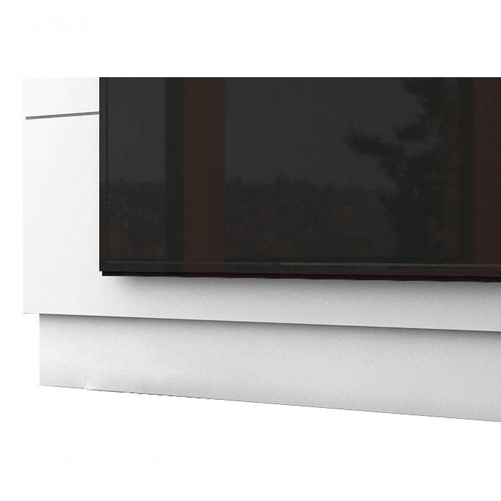 Painel Para Tv Classic 2.2 Branco Acetinado - Imcal Móveis - 4