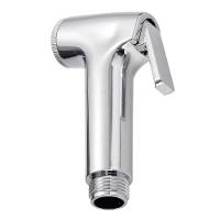 Gatilho Ducha Higiênica Esquicho Cromado Torneira Chuveiro Ducha Manual Chuveirinho Privada Vaso Sanitário Suporte - 5