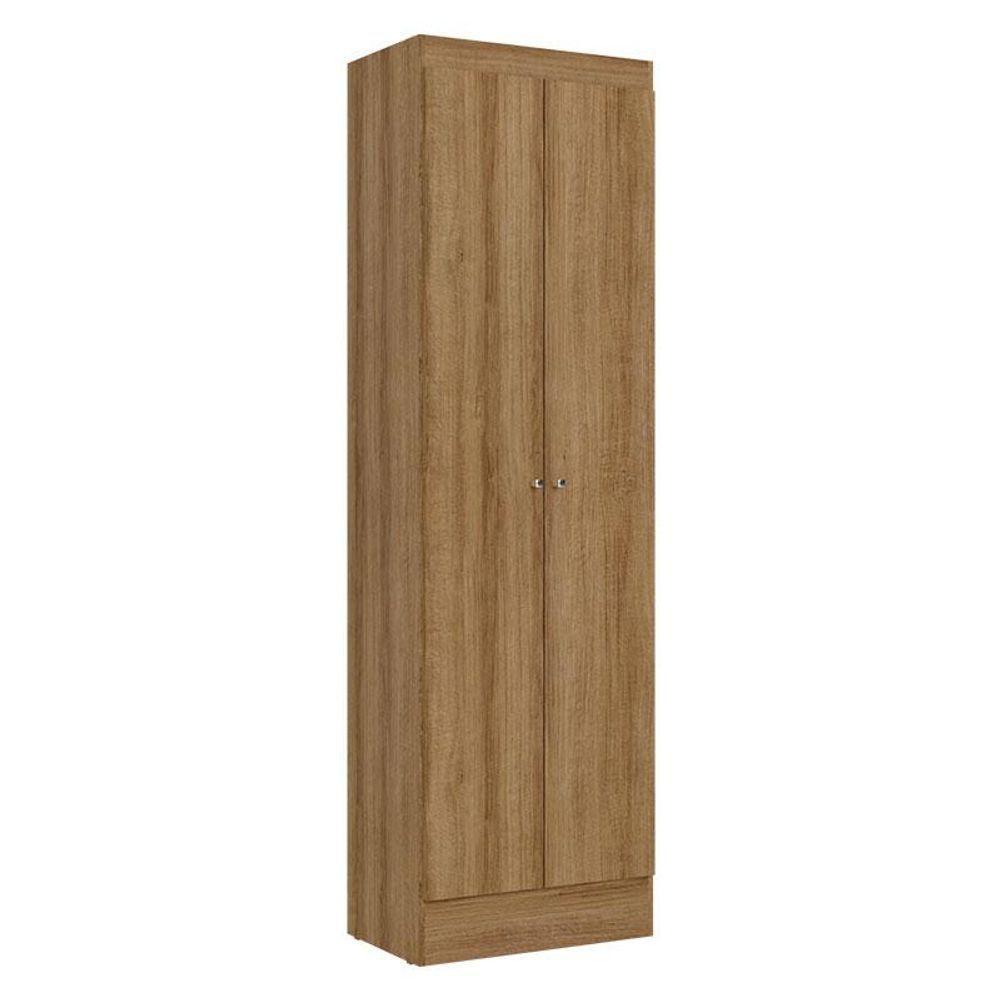 Guarda Roupa Casal Presence 6 Portas Almendra Off White Acetinado E Multiuso Space Almendra - Thb - 4