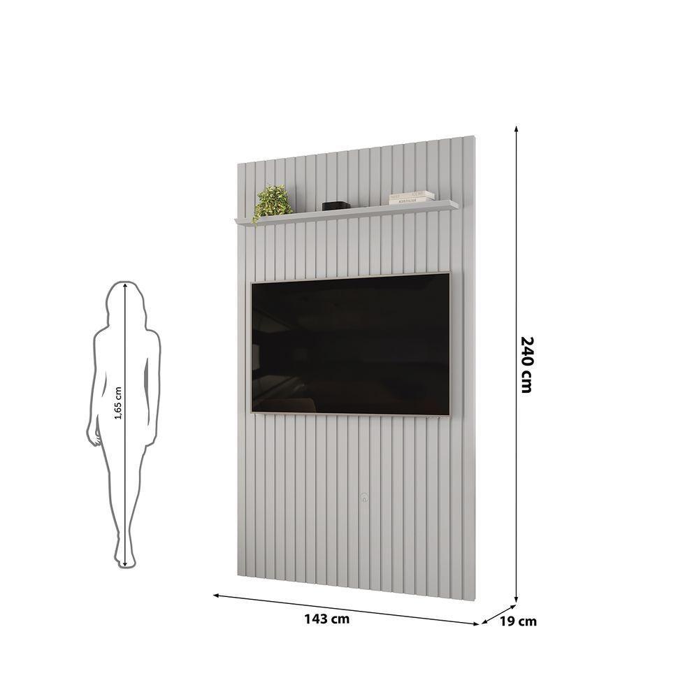 Painel Trento Ripado Para Tvs Até 60 Polegadas Bali - 3