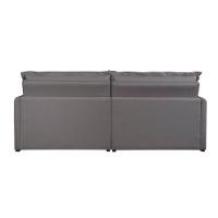 Sofá Retrátil E Reclinável Iris 2,00m Linho Cor Grafite 2342 Usb Com Kit Usb - 7