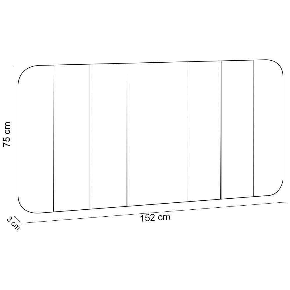 Kit Aparador Buffet Com Cristaleira E Espelho Verbena N01 Off White Ypê - Lyam Decor - 10