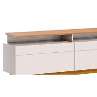 Rack Classic +3g 1.8 Off White Com Nature - Imcal Móveis - 2