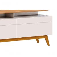 Rack Classic +3g 1.8 Off White Com Nature - Imcal Móveis - 3