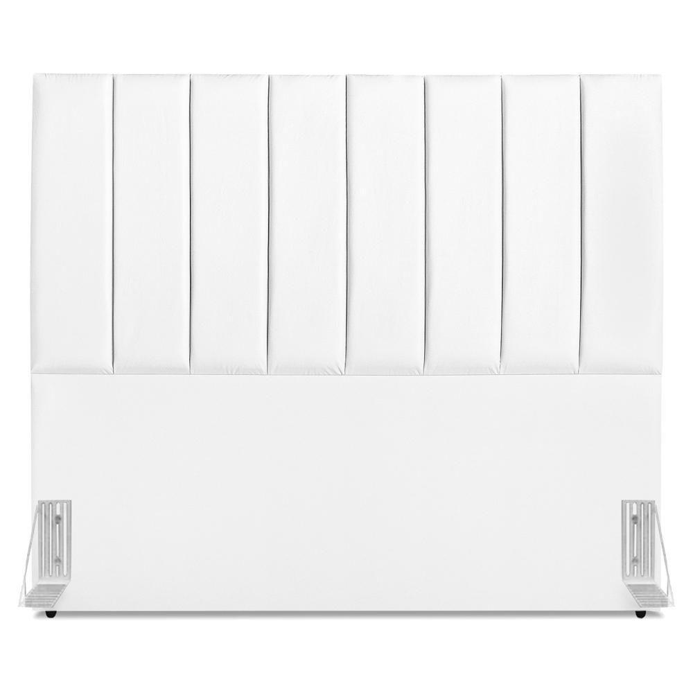 Cabeceira Queen 160 Cm Com Frame Dalia Corino Branco Artte Branco - 5