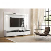 Rack Com Painel Aspen 1.8 Branco - Moveisaqui - 2