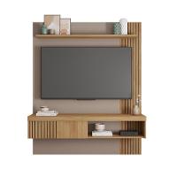 Painel Tv 55 Pol 150cm Bancada Suspensa Ripado Luana C01 - D'rossi Fendi-buriti - 2
