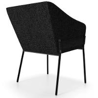 Kit 3 Cadeiras Para Sala De Jantar Estar Living Olívia L02 Linho Chumbo - Lyam Decor - 8