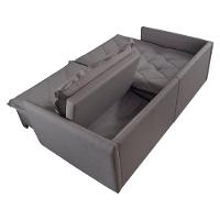 Sofá Retrátil E Reclinável Iris 2,00m Linho Cor Grafite 2342 Usb Sem Kit Usb - 7