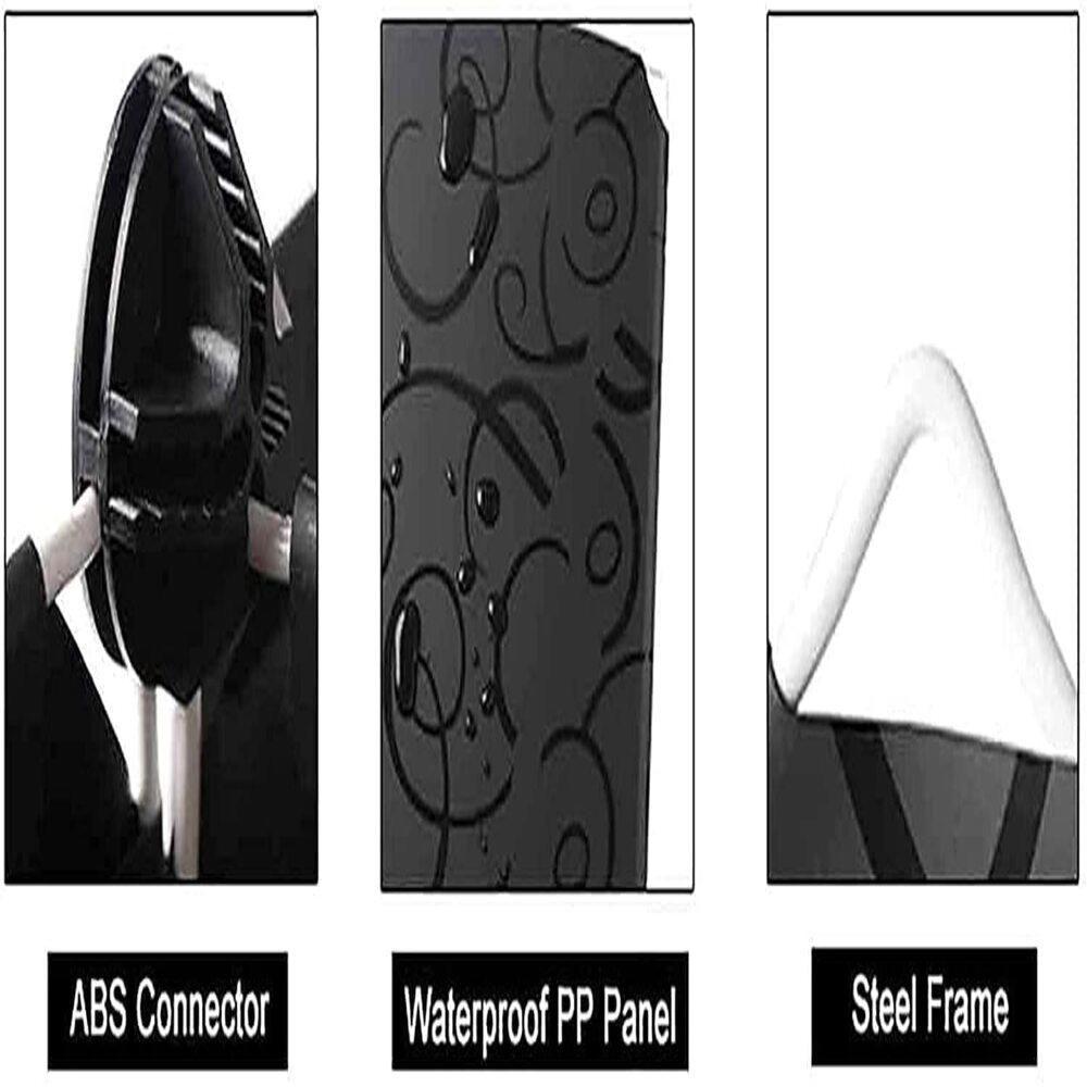 Sapateira Organizador 4 Portas Armario Guarda Roupa Brinquedos Portatil 4 Prateleiras Modular Infantil Adulto Praia Rosa - 5